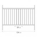 Łóżeczko dziecięce 120x60 Tomi XXI sofa białe szuflada