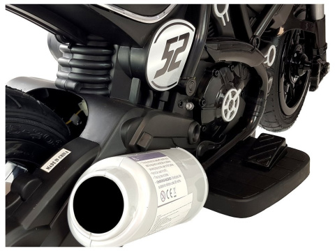 Motor na akumulator Lean Toys QK307 black 4777 Motor na akumulator Lean Toys QK307 black 4777