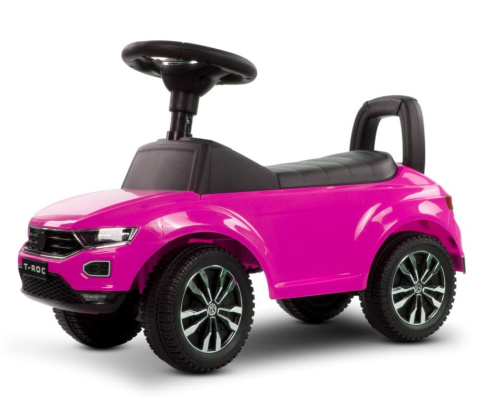 Pojazd jeździk Sun Baby Volkswagen T-Roc różowy