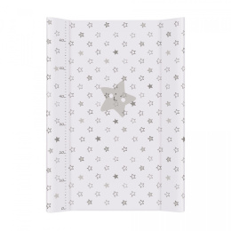 Przewijak twardy krótki 50x70 Ceba Baby Comfort gwiazki szare