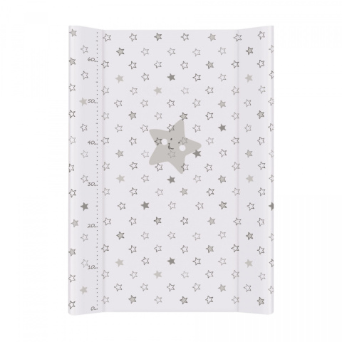 Przewijak sztywny 50x70 Ceba Baby Comfort gwiazdki szare Przewijak sztywny 50x70 Ceba Baby Comfort gwiazdki szare