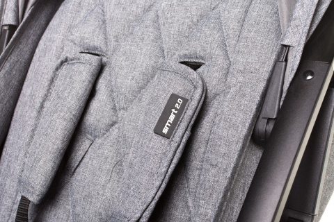 Wózek spacerowy 4Baby Smart 2.0 Grey do 22 kg Wózek spacerowy 4Baby Smart 2.0 Grey do 22 kg