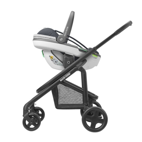 Fotelik samochodowy 40-75 cm Maxi-Cosi Coral 360 Essential Graphite + baza FamilyFix 360