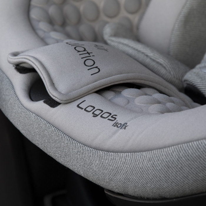 Fotelik samochodowy 0-36 kg Coletto Logos Isofix Dark Grey Fotelik samochodowy 0-36 kg Coletto Logos Isofix Dark Grey