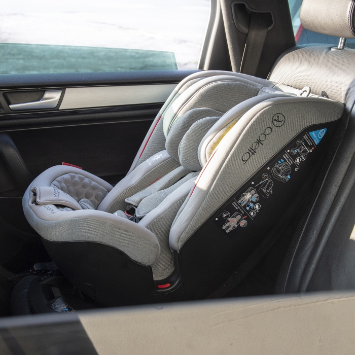 Fotelik samochodowy 0-36 kg Coletto Logos Isofix Dark Grey Fotelik samochodowy 0-36 kg Coletto Logos Isofix Dark Grey