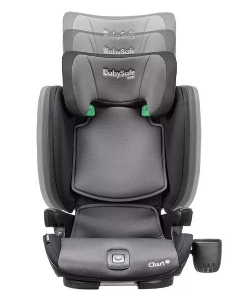Fotelik samochodowy 100-150 cm BabySafe Chart i-Size Blue Fotelik samochodowy 100-150 cm BabySafe Chart i-Size Blue