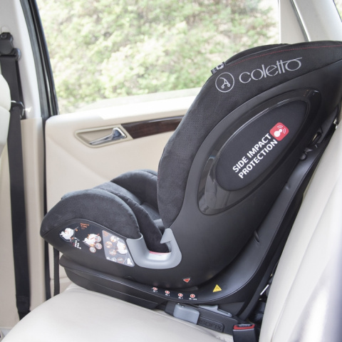 Fotelik samochodowy 9-36 kg Coletto Uggo Isofix Black Fotelik samochodowy 9-36 kg Coletto Uggo Isofix Black