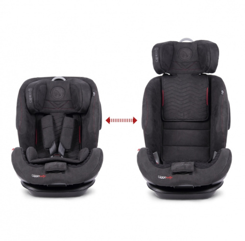 Fotelik samochodowy 9-36 kg Coletto Uggo Isofix Black Fotelik samochodowy 9-36 kg Coletto Uggo Isofix Black