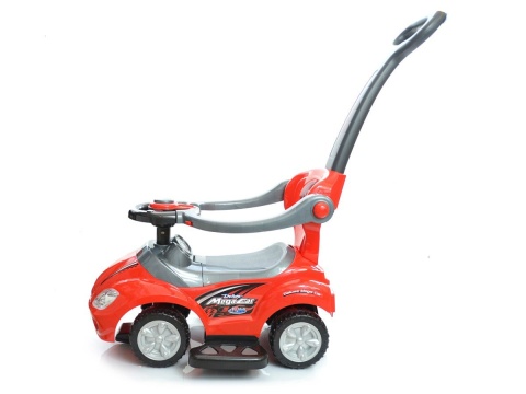 Jeździk 3w1 Top Kids 382 pchacz grający blue 2l+