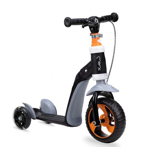 MoMi Elios 2w1 hulajnoga jeździk pomarańczowy