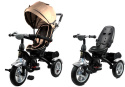 Rowerek trójkołowy Lean Toys PRO500 kremowy