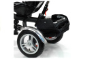 Rowerek trójkołowy Lean Toys PRO500 kremowy 6m+