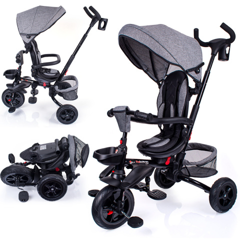 Rowerek trójkołowy Top Kids Trike 6w1 różowy Rowerek trójkołowy Top Kids Trike 6w1 różowy