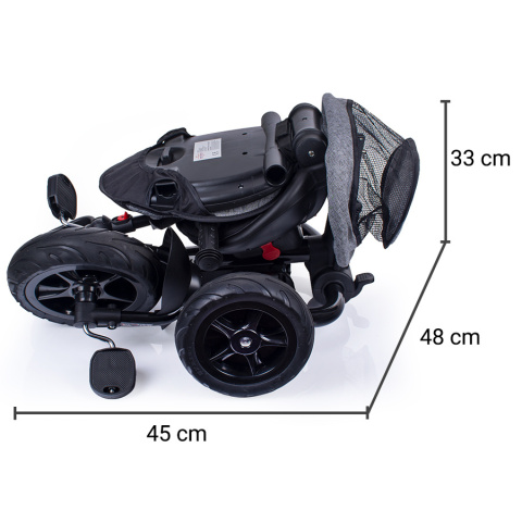 Rowerek trójkołowy Top Kids Trike 6w1 różowy Rowerek trójkołowy Top Kids Trike 6w1 różowy