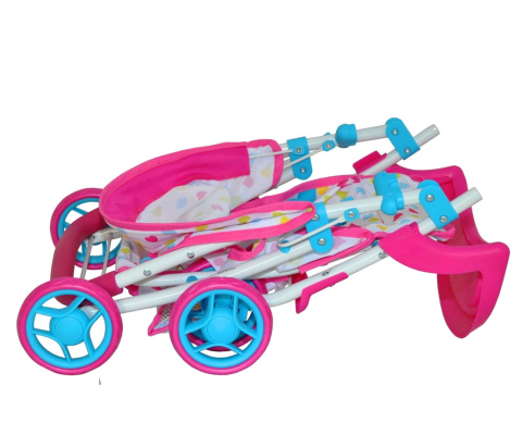 Wózek dla lalek Milly Mally Kate Candy 3l+ Wózek dla lalek Milly Mally Kate Candy 3l+