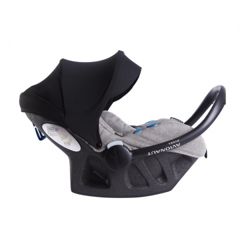 Fotelik samochodowy 40-75 cm Avionaut Pixel PRO Black + baza IQ Fotelik samochodowy 40-75 cm Avionaut Pixel PRO Black + baza IQ