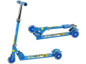 Hulajnoga Trójkołowa Lean Toys świecące koła LED Blue 3l+