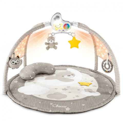 Mata edukacyjna dla niemowlaka Chicco 3w1 Enjoy Colors Beige 0+