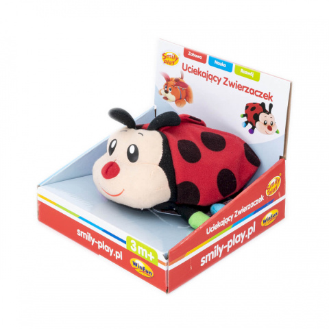 Zabawka aktywizująca Smily Play uciekająca biedronka 3m+ Zabawka aktywizująca Smily Play uciekająca biedronka 3m+