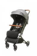 Wózek spacerowy 4Baby Twizzy XXII Dark Grey spacerówka