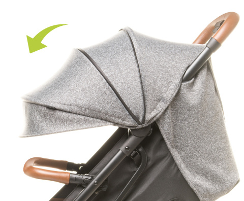 Wózek spacerowy 4Baby Twizzy XXII Grey spacerówka Wózek spacerowy 4Baby Twizzy XXII Grey spacerówka