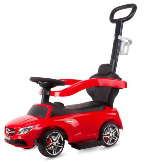 Jeździk Sun Baby Mercedes AMG C63 coupe 3w1 czerwony Jeździk Sun Baby Mercedes AMG C63 coupe 3w1 czerwony