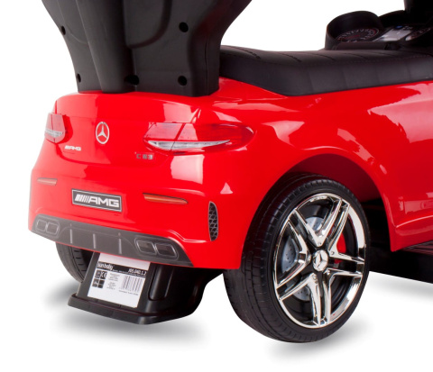 Jeździk Sun Baby Mercedes AMG C63 coupe 3w1 czerwony Jeździk Sun Baby Mercedes AMG C63 coupe 3w1 czerwony