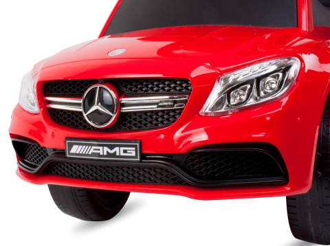 Jeździk Sun Baby Mercedes AMG C63 coupe 3w1 czerwony Jeździk Sun Baby Mercedes AMG C63 coupe 3w1 czerwony