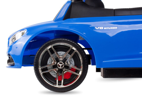 Jeździk Sun Baby Mercedes AMG C63 coupe 3w1 niebieski Jeździk Sun Baby Mercedes AMG C63 coupe 3w1 niebieski