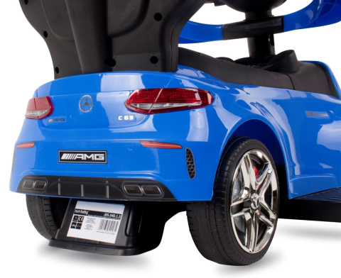 Jeździk Sun Baby Mercedes AMG C63 coupe 3w1 niebieski Jeździk Sun Baby Mercedes AMG C63 coupe 3w1 niebieski