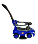Jeździk z pchaczem 3w1 Lean Toys Mega Car blue 2l+