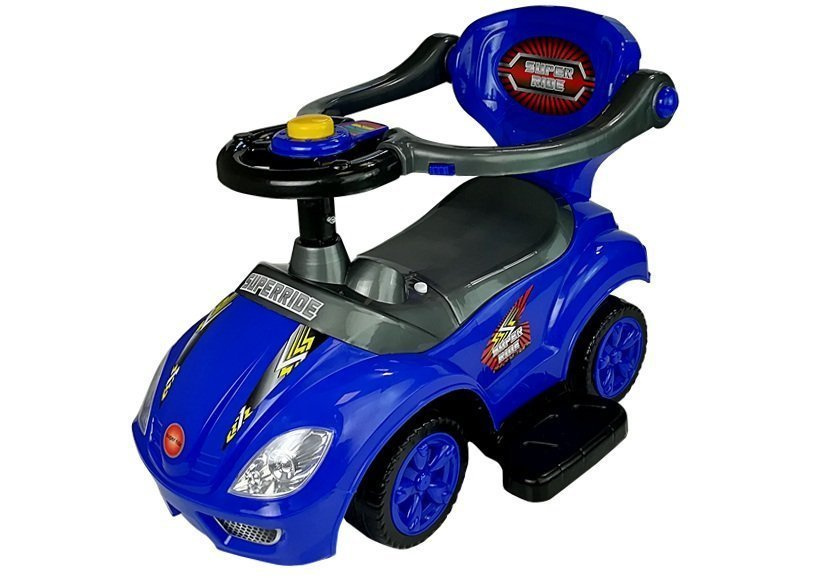 Jeździk z pchaczem 3w1 Lean Toys Mega Car blue Jeździk z pchaczem 3w1 Lean Toys Mega Car blue