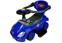 Jeździk z pchaczem 3w1 Lean Toys Mega Car blue 2l+