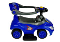 Jeździk z pchaczem 3w1 Lean Toys Mega Car blue 2l+