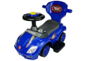 Jeździk z pchaczem 3w1 Lean Toys Mega Car blue 2l+