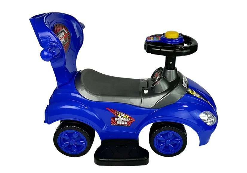 Jeździk z pchaczem 3w1 Lean Toys Mega Car blue