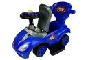 Jeździk z pchaczem 3w1 Lean Toys Mega Car blue 2l+