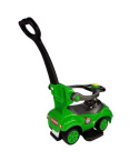 Jeździk z pchaczem 3w1 Lean Toys Mega Car green 2l+