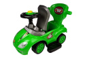 Jeździk z pchaczem 3w1 Lean Toys Mega Car green