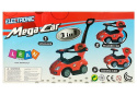 Jeździk z pchaczem 3w1 Lean Toys Mega Car green