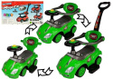 Jeździk z pchaczem 3w1 Lean Toys Mega Car green 2l+
