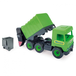 Wader Middle Truck śmieciarka zielona w kartonie 32103