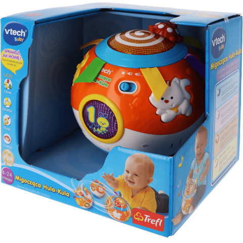 Zabawka edukacyjna VTech Migocząca Hula-Kula 60103 6m+ Zabawka edukacyjna VTech Migocząca Hula-Kula 60103 6m+