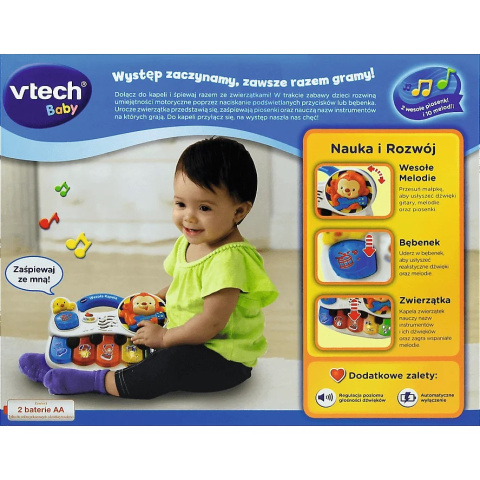 Zabawka elektroniczna VTech Wesola kapela 61074 Zabawka elektroniczna VTech Wesola kapela 61074