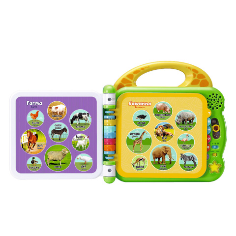 Zabawka interaktywna Vtech Wielki słownik zwierząt 61457 2l+ Zabawka interaktywna Vtech Wielki słownik zwierząt 61457 2l+