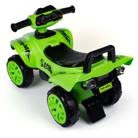 Jeździk Quad XL Top Kids światła dźwięki green 7020683 18m+ Jeździk Quad XL Top Kids światła dźwięki green 7020683 18m+