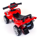 Jeździk Quad XL Top Kids światła dźwięki red 7020683 18m+