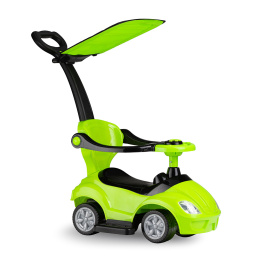Jeździk dziecięcy 2w1 QKids Lolo limonka do 25 kg 2l+