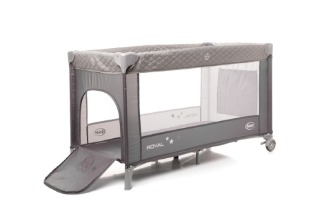 Łóżeczko turystyczne 120x60 4Baby Royal XXIII Grey Łóżeczko turystyczne 120x60 4Baby Royal XXIII Grey