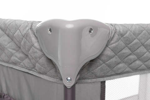 Łóżeczko turystyczne 120x60 4Baby Royal XXIII Grey Łóżeczko turystyczne 120x60 4Baby Royal XXIII Grey